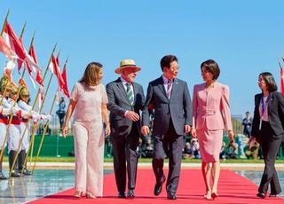 李대통령, 경제·금융 중심지 상파울루 도착…남미 시장 확대 속도